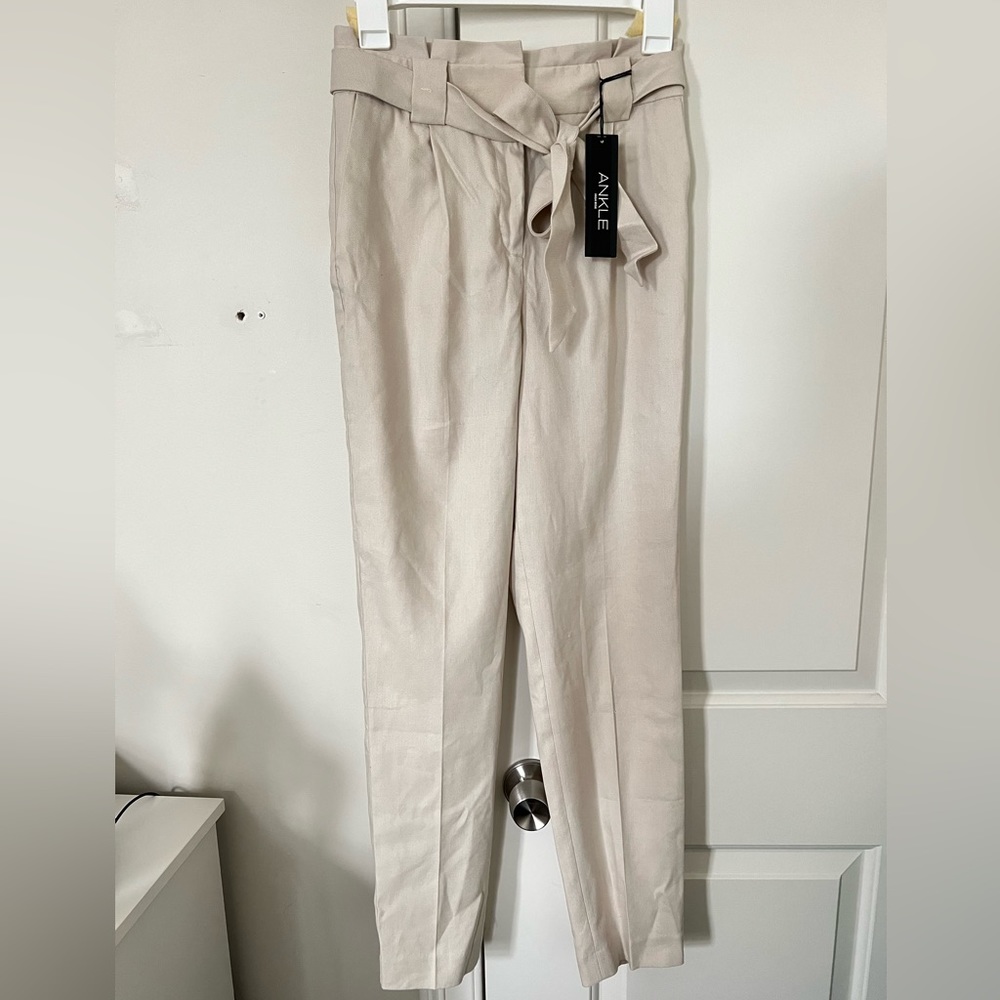 Express High Rise Ankle Pants - Picture 2 of 5
